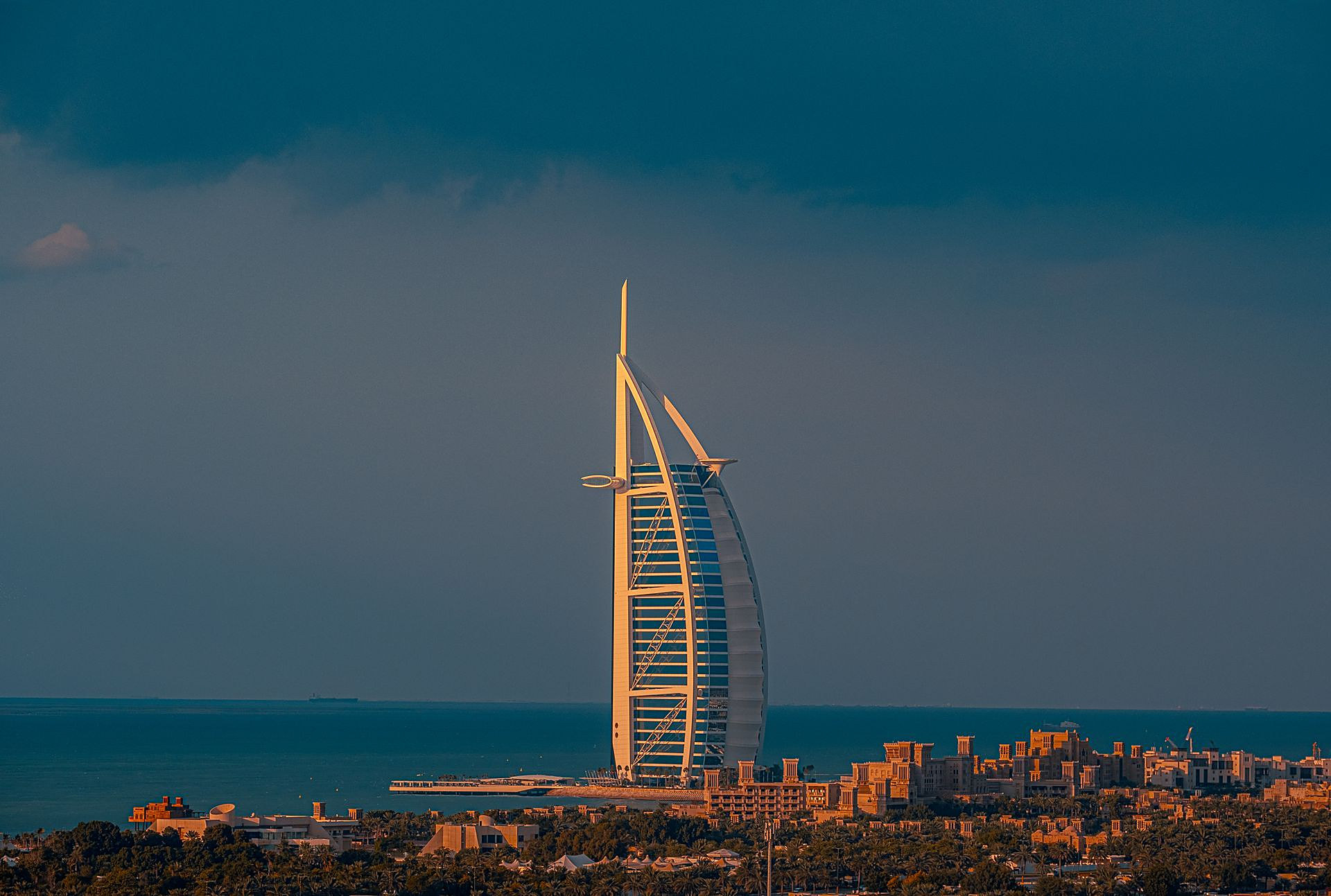 Το Burj Al Arab τη χρυσή ώρα, Ντουμπάι